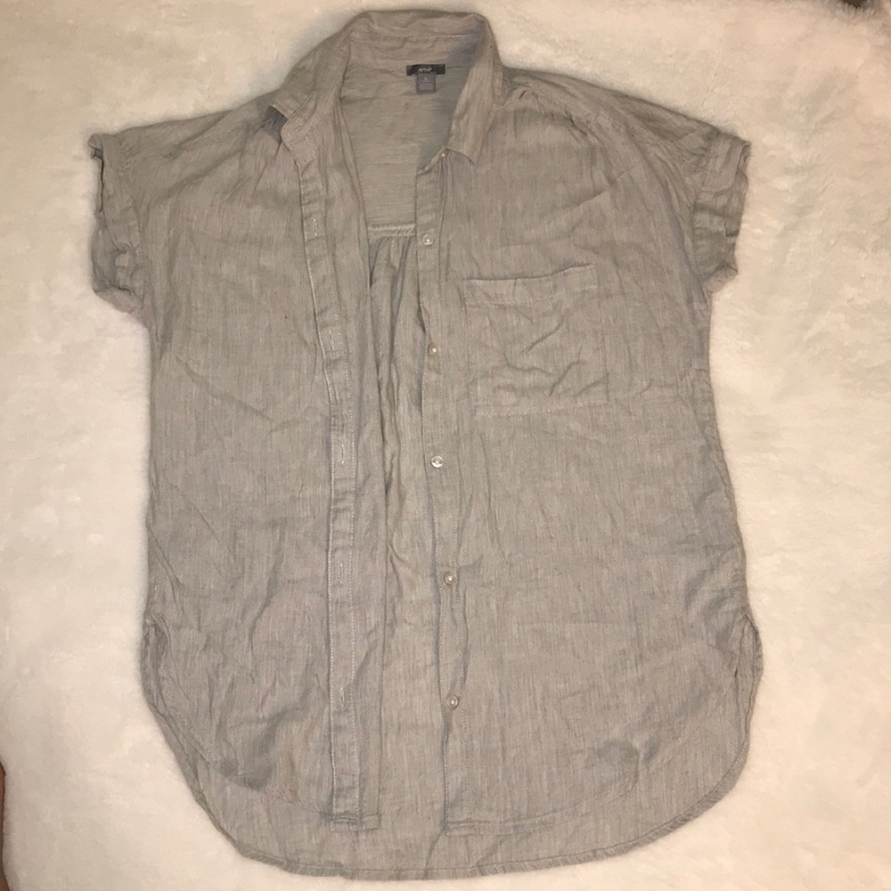 ❄️2 FOR $20❄️ Aerie Button-up T-shirt